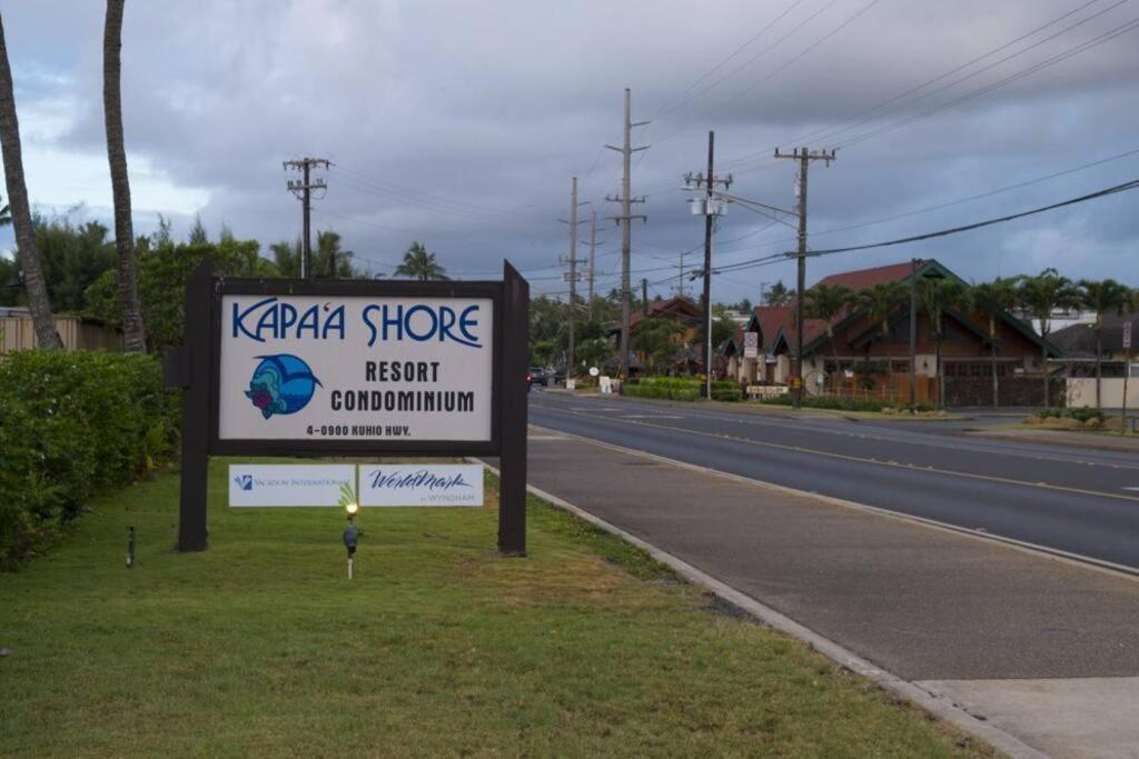 1Br Condo At Oceanfront Resort Kapaa Shore Kapa'a Exterior photo